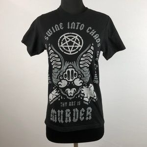 Thy Art Is Murder Womens XS Graphic T Shirt